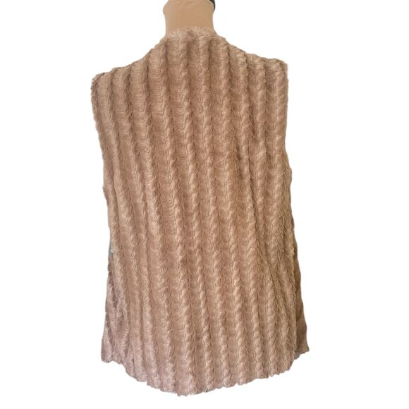 G BY GULIANI Faux Fur Vest Sz M - Picture 5 of 7